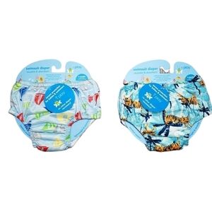GREEN SPROUTS i Play Swimsuit Diaper Size 6 months- 2 Pairs
